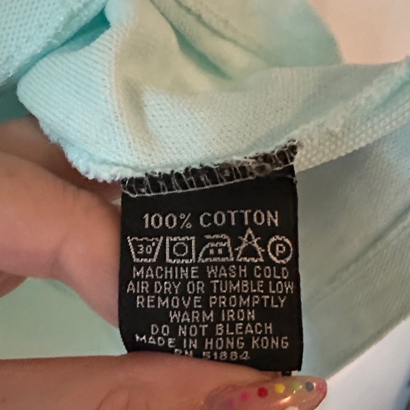 PATAGONIA | Vintage Light Blue Polo Cotton Short Sleeve Shirt - Picture 8 of 16